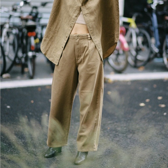 OZMA Pants - Ozma of California Field Pants Kahki Size XXS